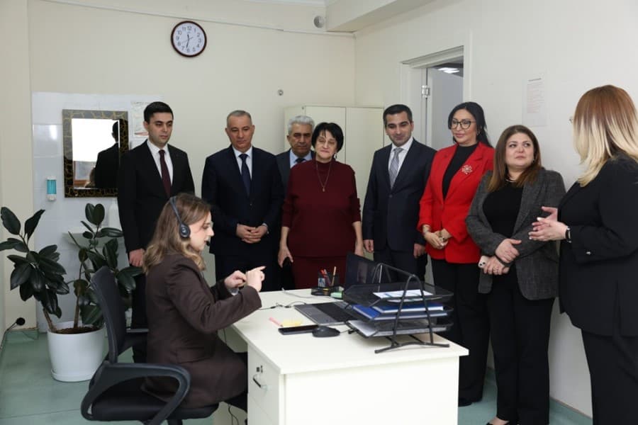 QHT nümayəndələrinin Sumqayıt Reabilitasiya Mərkəzinə infoturu təşkil edilib - FOTOLAR