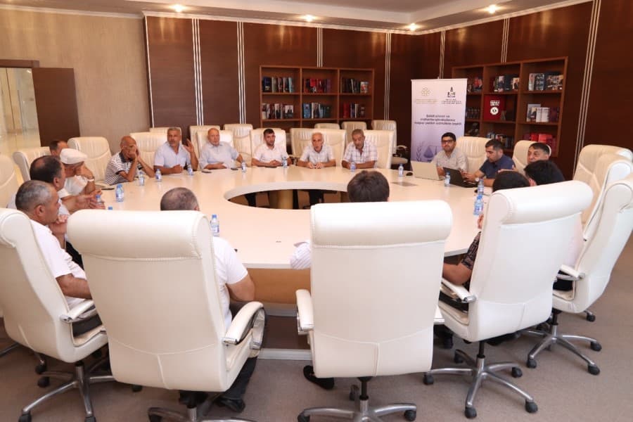 Neftçalada şəhid ailələri və müharibə iştirakçılarına hüquqi yardım xidməti təşkil olunub
