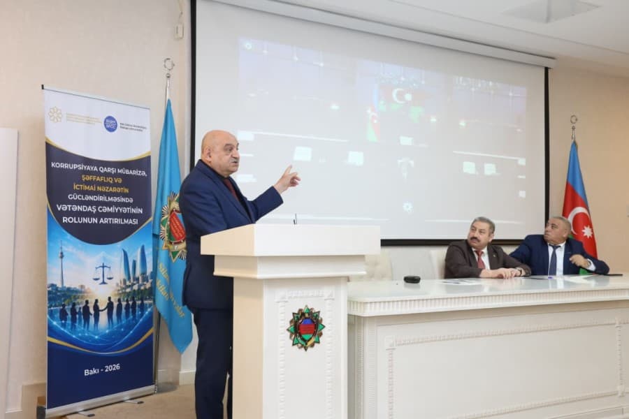 "Bakı İctimai Əməkdaşlıq Mərkəzi" İB-nin yeni layihəsininin ilk tədbiri həyata keçirilib
