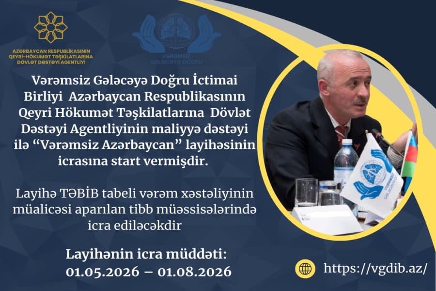 “Vərəmsiz Azərbaycan” layihəsinə start verildi
