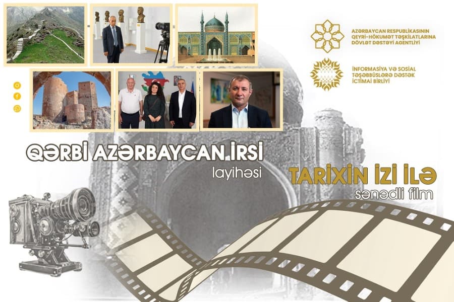 QHT Qərbi Azərbaycan irsi ilə bağlı filmin çəkilişlərini yekunlaşdırıb - FOTOLAR /VİDEO
