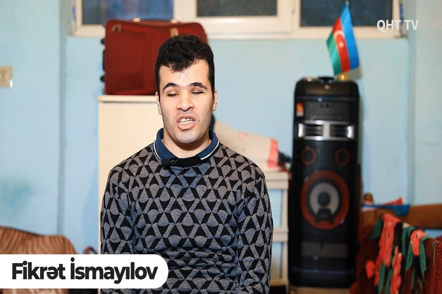 İki peşə sahibi, əlilliyə meydan oxuyan Fikrəti siz də tanıyın