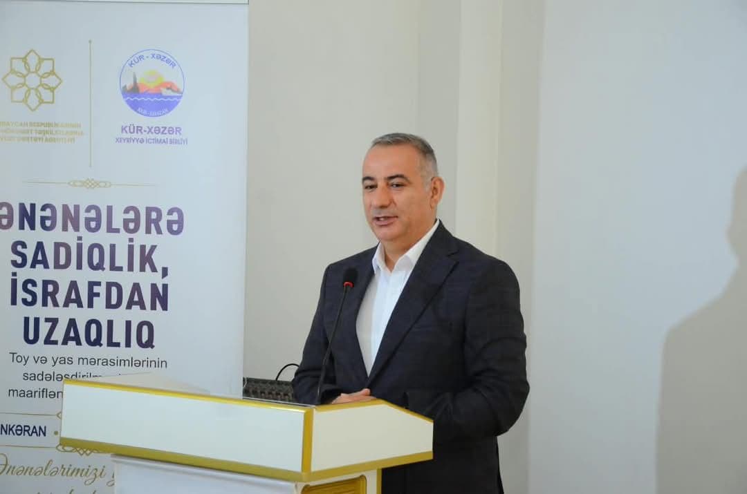Cəsarət Hüseynzadə: “İsrafçılığın qarşısının alınması bütün cəmiyyətin üzərinə düşən məsuliyyətdir”