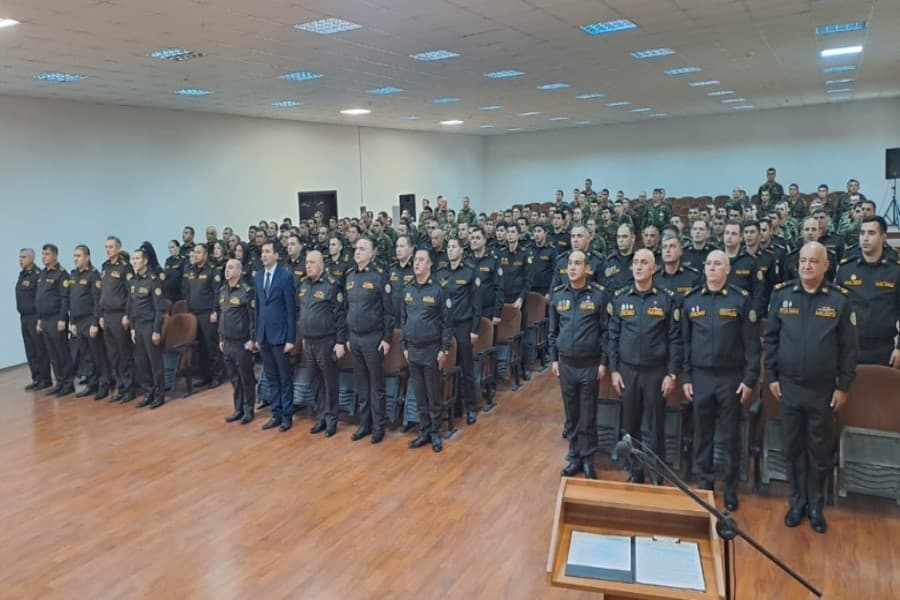FHN-in Mülki müdafiə qoşunlarında 27 Sentyabr – Anım Günü qeyd edilib - FOTOLAR