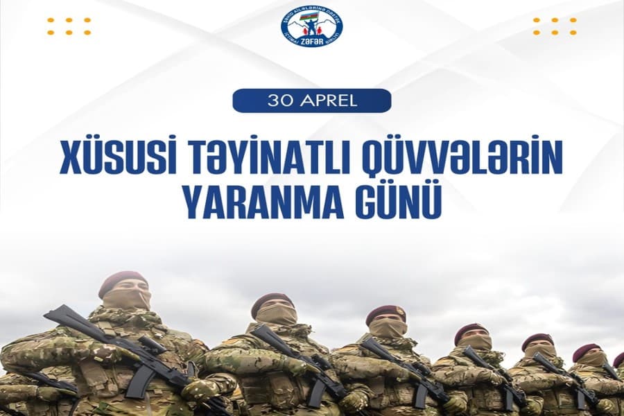 30 aprel - Xüsusi Təyinatlı Qüvvələrin Yaranması Günüdür - VİDEO
