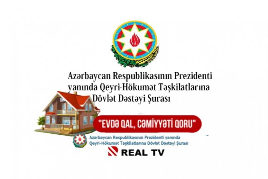 “Mədəniyyət və İncəsənət Əsərlərinin Müəlliflərinə Dəstək” İctimai Birliyi “Evdə qal, cəmiyyəti qoru” kampaniyasına qoşulub