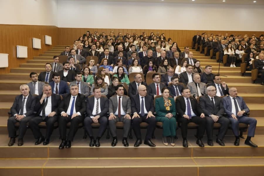 Oğuzda “Əmək və sosial müdafiə: müasir çağırışlar və rəqəmsal həllər” mövzusunda konfrans keçirilib