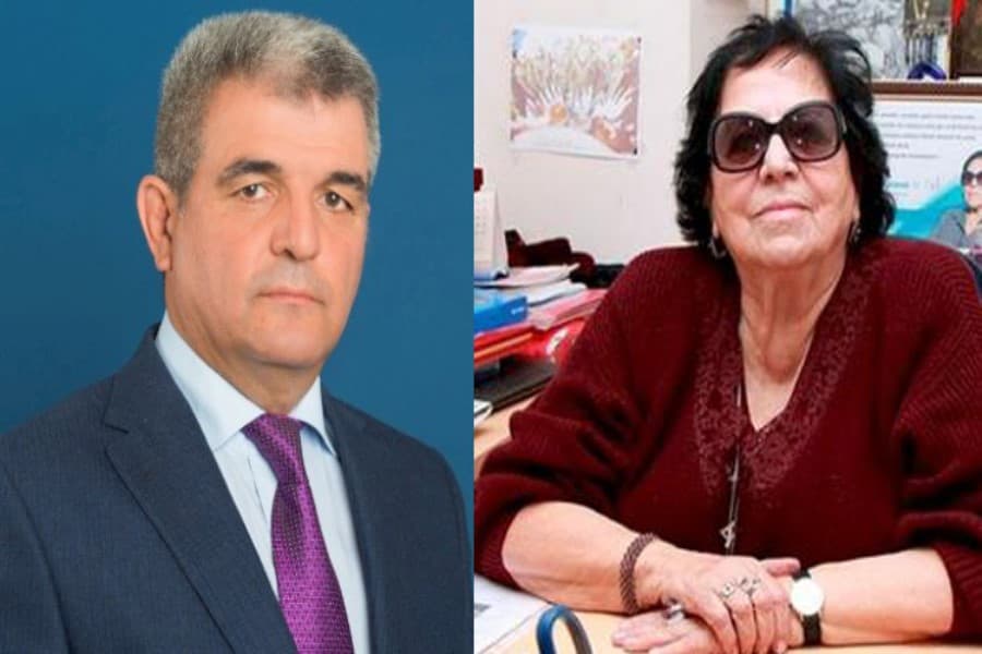 Komitə sədri Novella Cəfəroğlunu 85 illik yubileyi münasibətilə təbrik edib