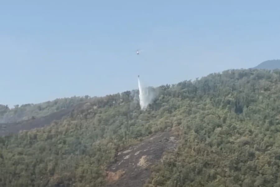 Xocavənd, Ağdərə və Zəngilanda baş verən yanğınlarla mübarizə davam edir - VİDEO