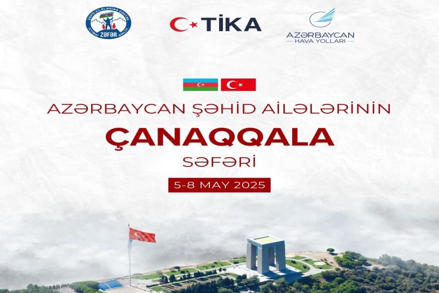 Şəhid ailələri Türkiyənin Çanaqqala şəhərinə səfər edəcək