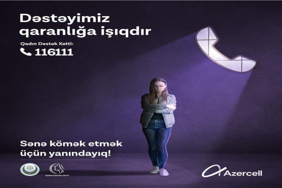Məişət zorakılığı ilə mübarizədə “Qadın Dəstək Xətti”nin əhəmiyyəti: QHT sədrindən AÇIQLAMA