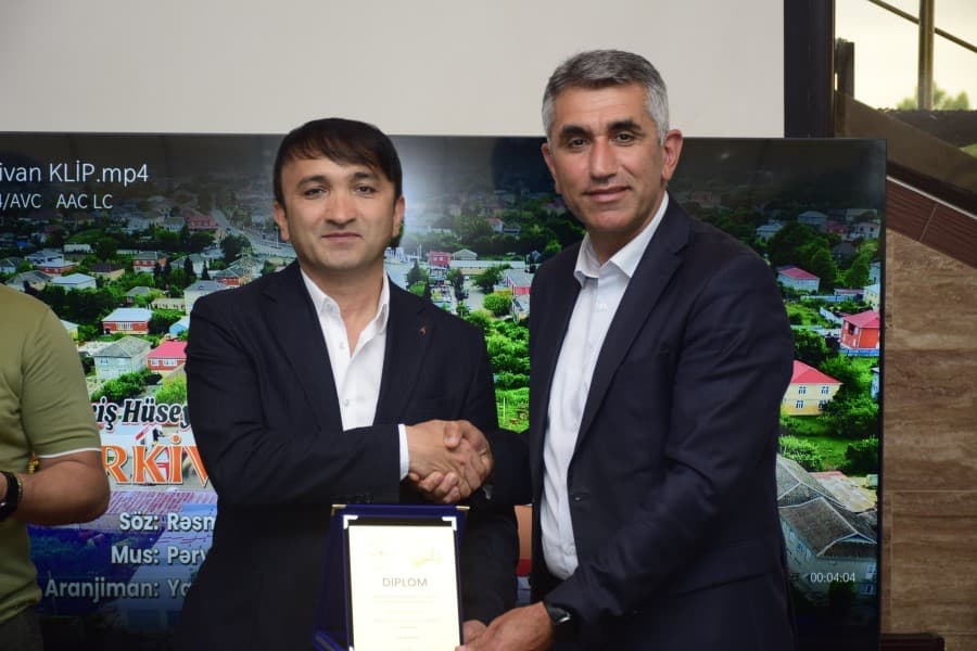 "Ərkivan" mahnısına çəkilən klipin təqdimatı oldu - VİDEO/FOTOLAR