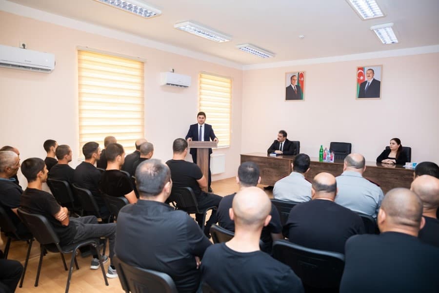Sosial Xidmətlər Agentliyi daha 26 məhkumun qiymətləndirməsini aparıb - FOTOLAR