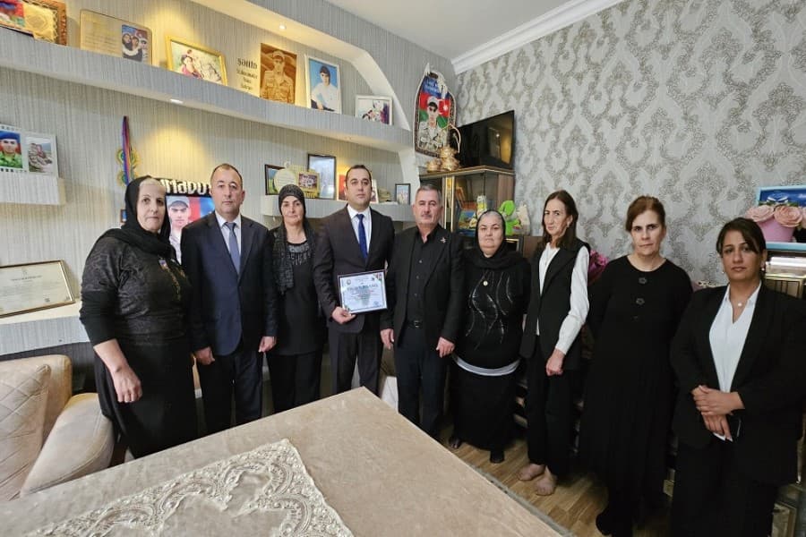 QHT təşəbbüsü ilə şəhid ailələrinə göstərilən diqqət dəyərləndirildi - FOTOLAR