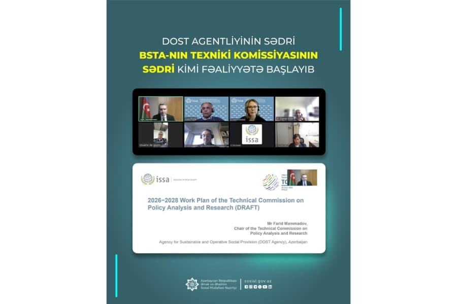 DOST Agentliyinin sədri BSTA-nın Texniki Komissiyasının rəhbəri kimi fəaliyyətə başlayıb