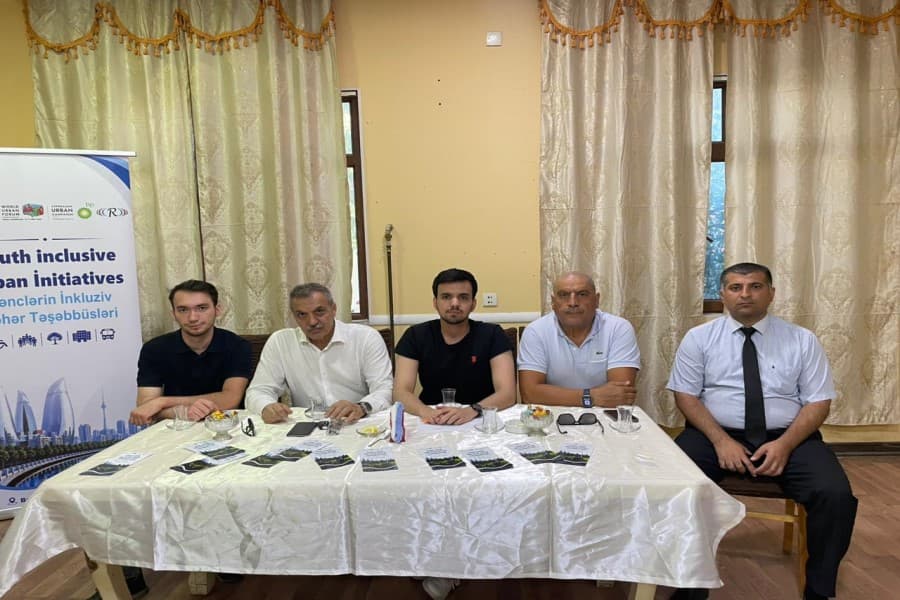 “Gənclərin inklüziv şəhər təşəbbüsləri” layihəsi davam edir