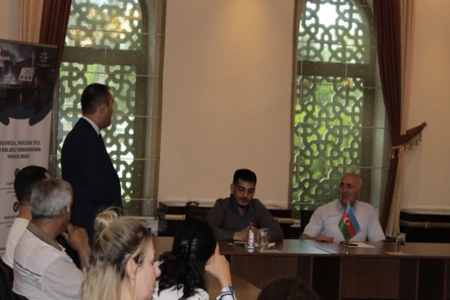 “Rəqəmsal Mədəni İrs: QR Bələdçi Şəbəkəsinin Yaradılması” layihəsi çərçivəsində tədbir keçirilib​