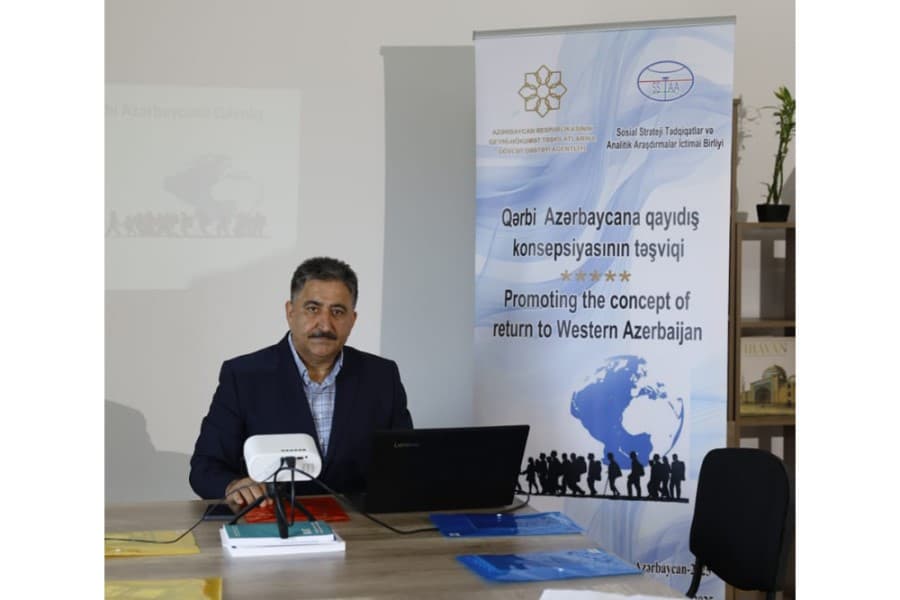 "Qərbi Azərbaycana Qayıdış Konsepsiyasının təşviqi” adlı layihə çərçivəsində ekspert görüşü - FOTOLAR