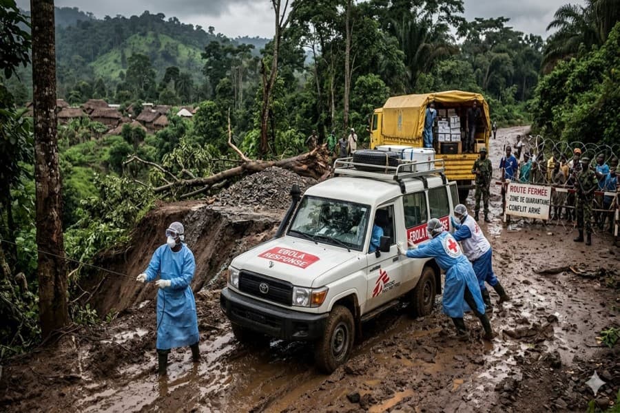 Ebola ilə mübarizədə logistika böhranı dərinləşir