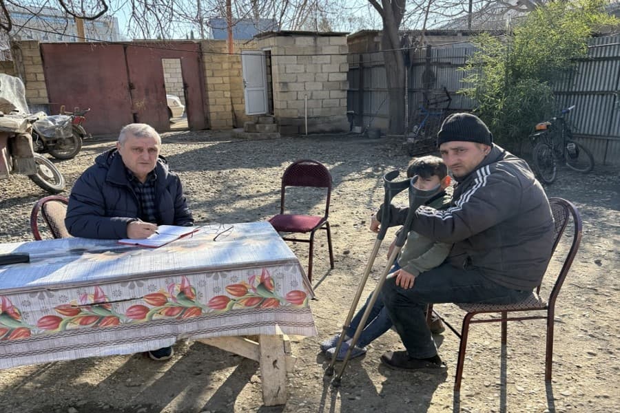 Mina qurbanları üçün iqtisadi imkanların artırılması layihəsi davam edir - FOTOLAR