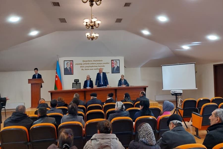 Ağdərə rayonunda məcburi köçkünlərin yurdlarına qayıdışı uğurla davam edir - FOTOLAR