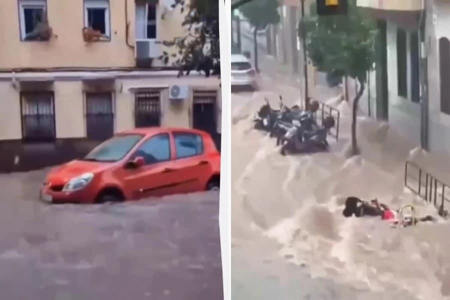 İspaniya yenidən batır: daşqın təhlükəsi səbəbindən minlərlə insan təxliyə olunur
