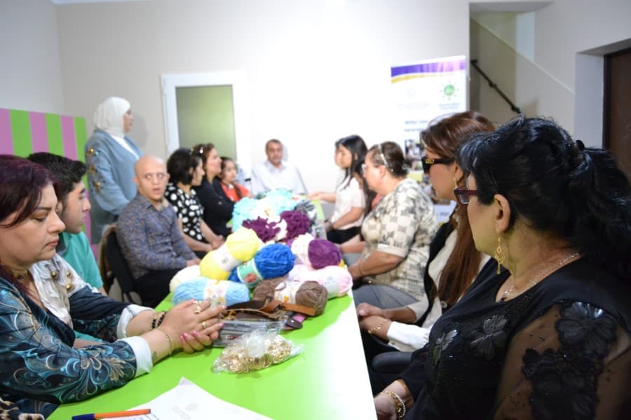 “Əlilliyi olan şəxslərin bacarıqlarının inkişafı” layihəsi çərçivəsində növbəti təlim keçirildi - FOTOLAR