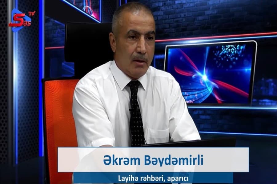 "Layihə çərçivəsində ilk televiziya verilişi uğurla çəkilib" - Əkrəm Bəydəmirli
