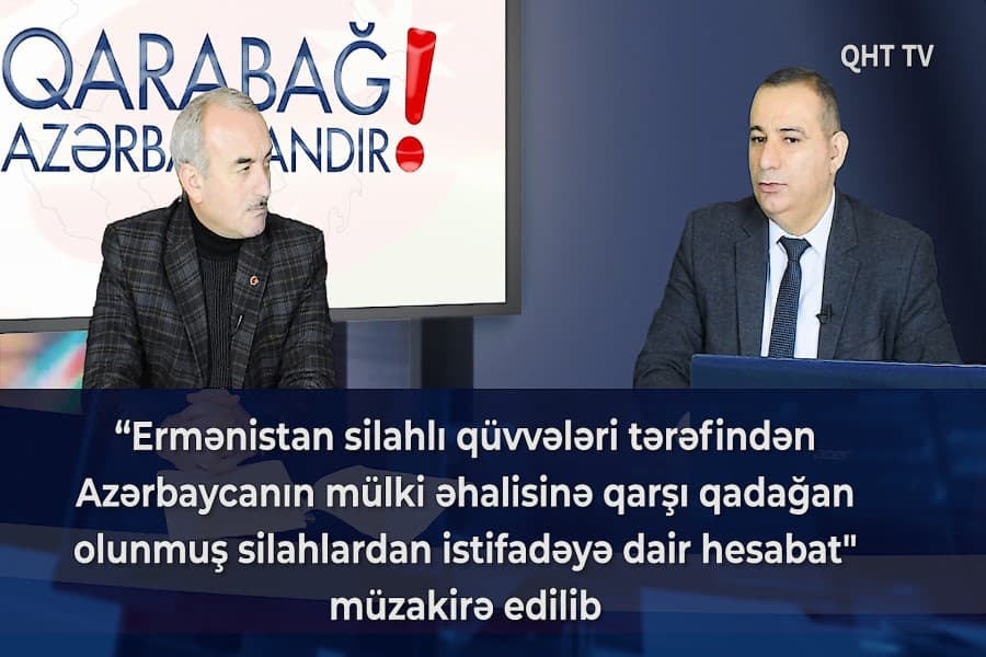“Ermənistan silahlı qüvvələri tərəfindən Azərbaycanın mülki əhalisinə qarşı qadağan olunmuş silahlardan istifadəyə dair hesabat" müzakirəsi olunub - VİDEO