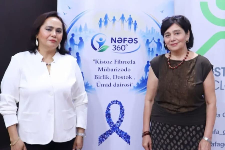 "Nəfəs 360"-Kistoz Fibrozla Mübarizədə Birlik, Dəstək, Ümid" layihəsinin ilk təlimi keçirilib