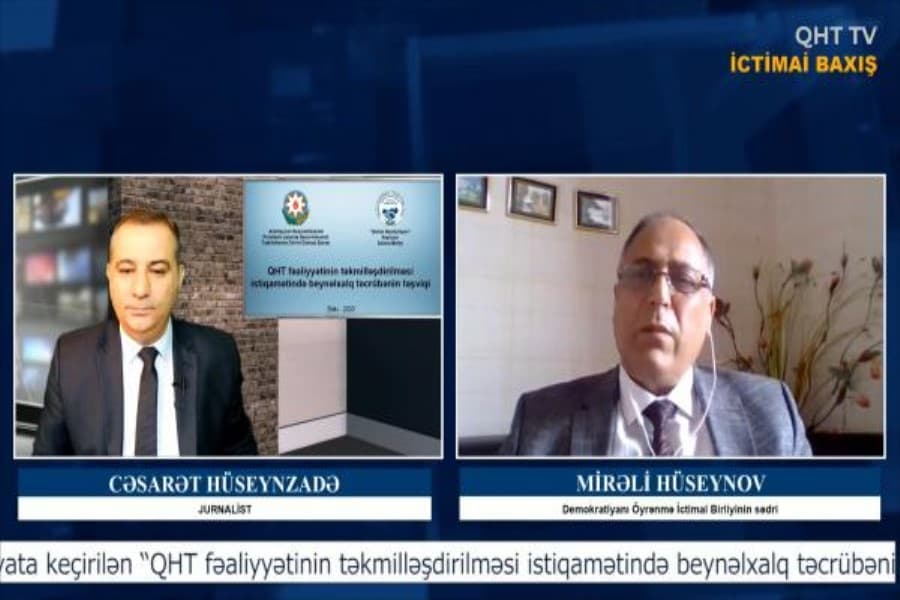 Layihə çərçivəsində növbəti canlı yayım reallaşıb