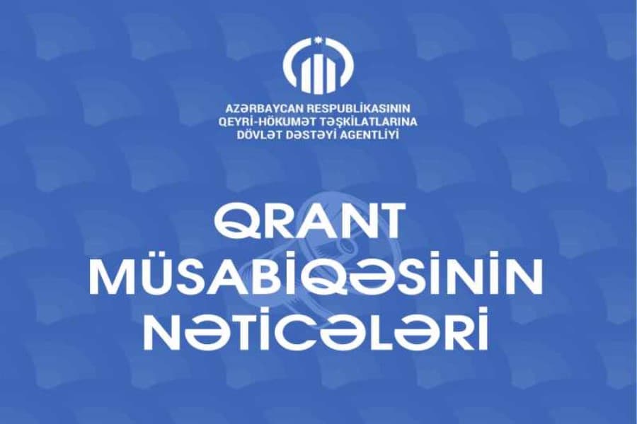 QHT Agentliyi qrant müsabiqəsinin nəticələrini elan etdi - SİYAHI