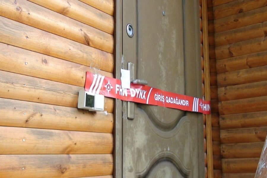 FHN-in Dövlət Yanğın Nəzarəti Xidməti yanğın təhlükəli istirahət mərkəzinin fəaliyyətini dayandırıb - FOTOLAR/ VİDEO