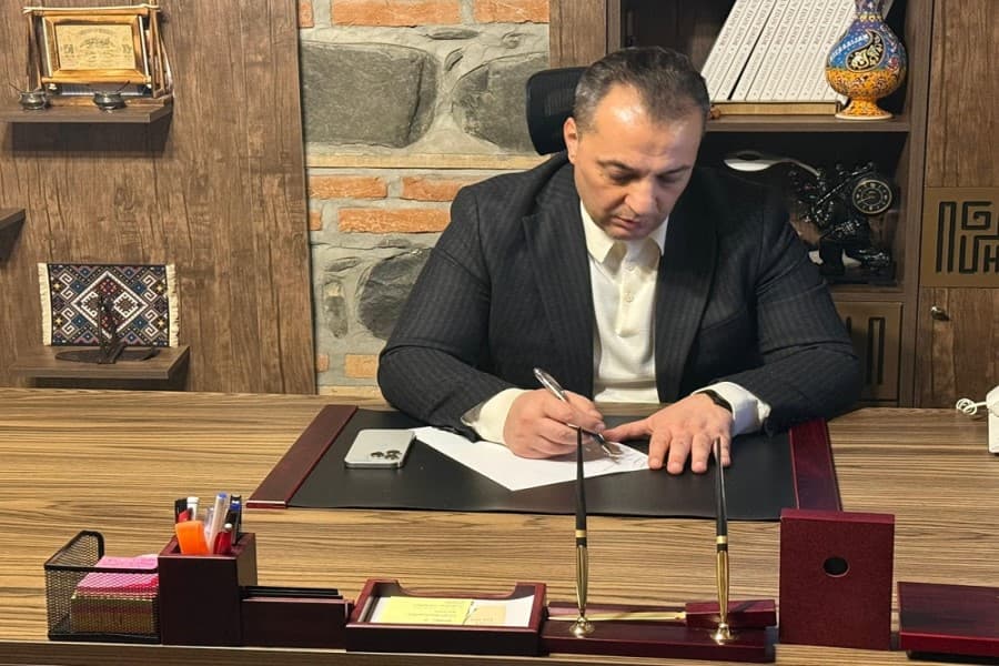 Deputat Vüqar İskəndərov Şəkidə vətəndaş qəbulu keçirib - Fotolar