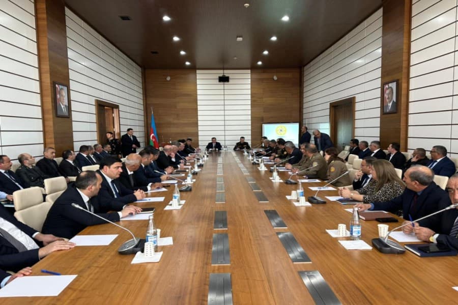 FHN-in Gəncə Regional Mərkəzi Şəmkir rayonunda müşavirə keçirib - FOTOLAR