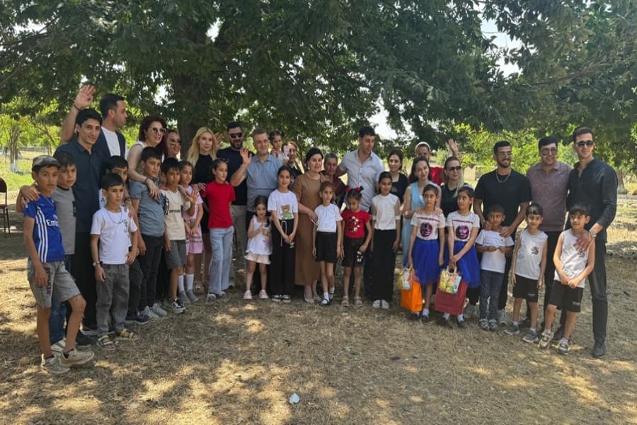 15 İyun Milli Qurtuluş Günü münasibətilə Neftçalada xeyriyyə tədbiri keçirildi - FOTOLAR