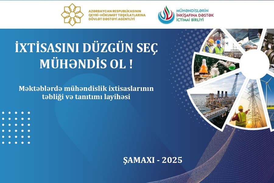 QHT "İxtisasını düzgüm seç – Mühəndis Ol !" layihəsinə start verilib