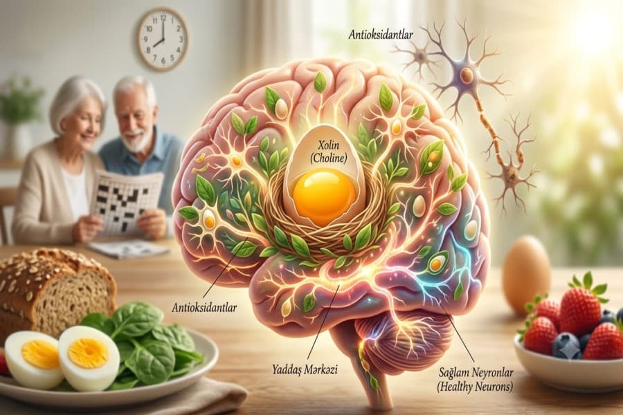 Yumurta yemək Alzheimer riskini azalda bilər