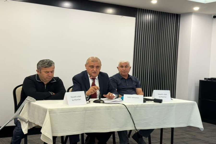 "Kasetli silahların fəsadları hələ də davam edir" – QHT sədri