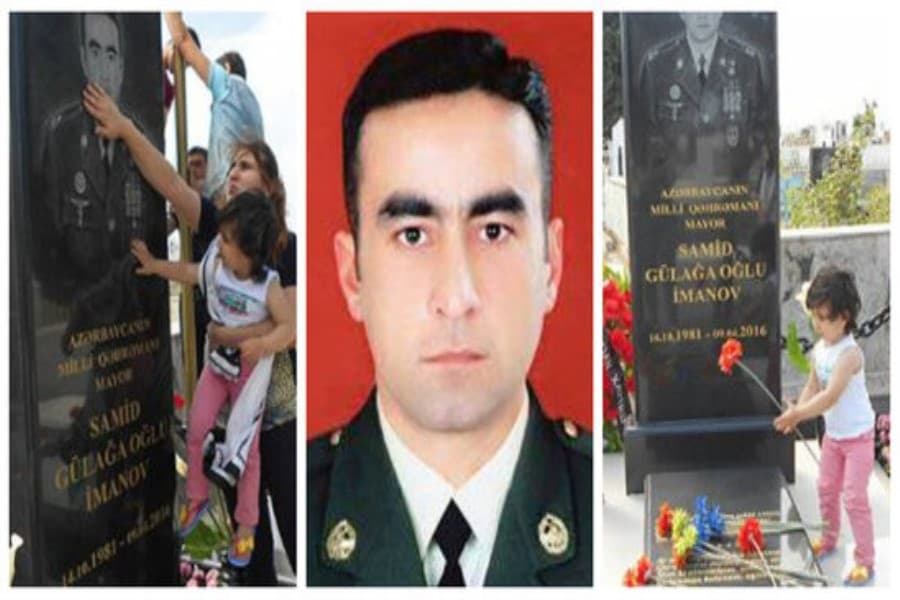Azərbaycanın Milli Qəhrəmanı, "Aprel" şəhidimiz - mayor Samid İmanovun doğum günüdür