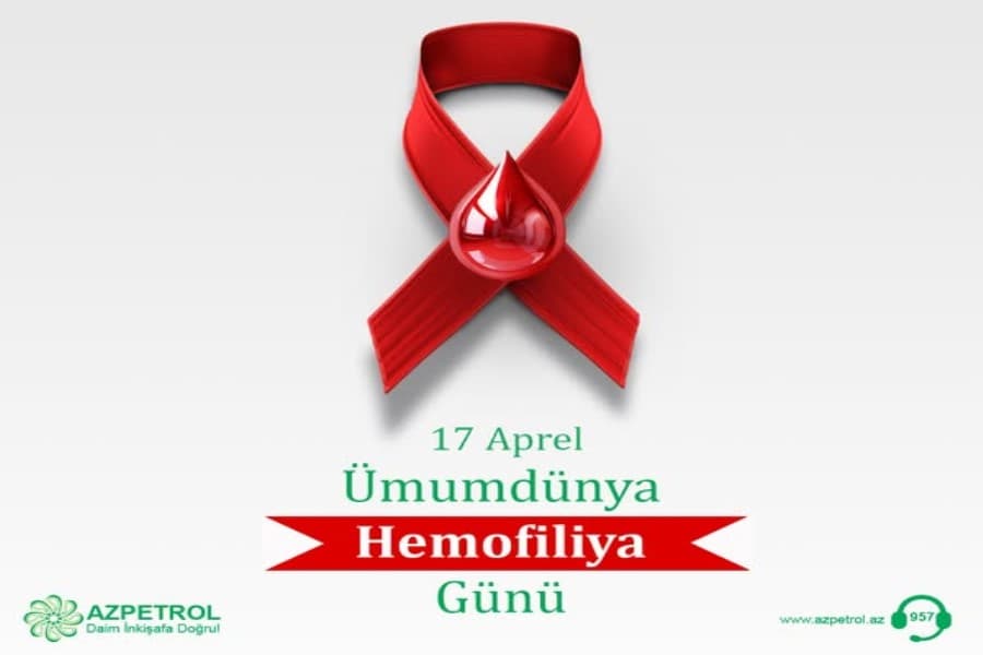 Hazırda dünyada hemofiliyalı xəstələrin sayı 400 mindən çoxdur