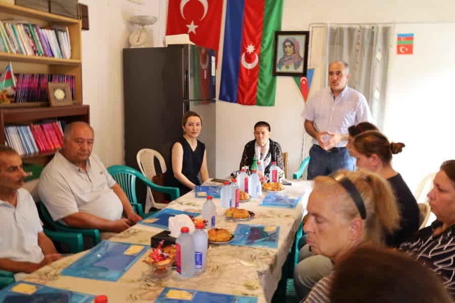 Azərbaycan Maarifçi Xeyrxah Xanımlar İctimai Birliyi layihə çərçivəsində tədbir keçirib - FOTOLAR