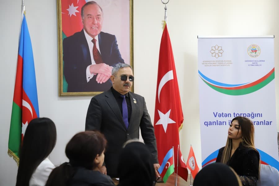 “Vətən Torpağını Qanları ilə Suvaranlar” layihəsinin növbəti tədbiri keçirilib - FOTOTLAR + VİDEO