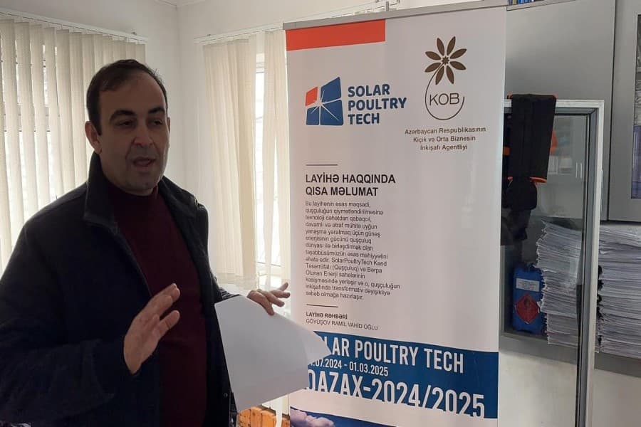 Qazaxda quşçuluğun inkişafına dair təlim keçirilib - FOTOLAR