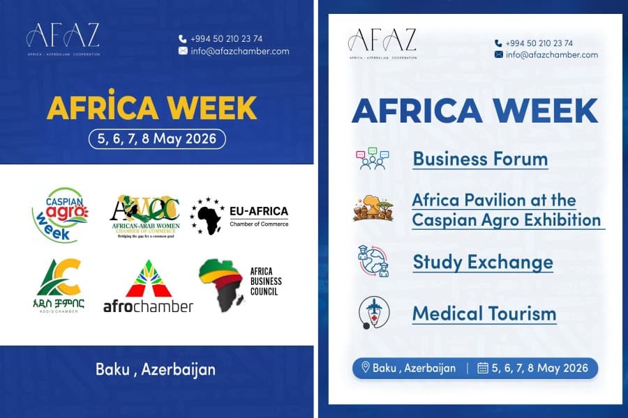 Azərbaycanda ilk dəfə “Africa Week” təşəbbüsü həyata keçiriləcək