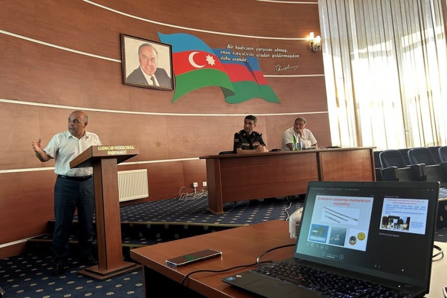 Radiasiya təhlükəsizliyi sahəsində maarifləndirmə tədbiri keçirilib - FOTOLAR