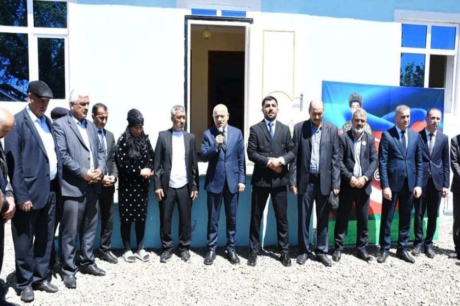 Masallıda şəhid ailəsi üçün ev tikilib