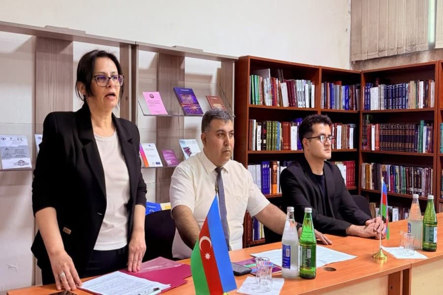 "İnsan hüquqları və rəqəmsal resurslar" mövzusunda təqdimat keçirilib