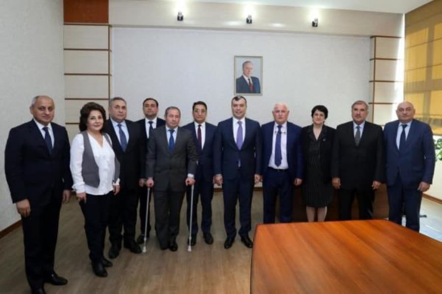 Sahil Babayev İctimai Şura üzvləri ilə görüşüb –FOTOLAR