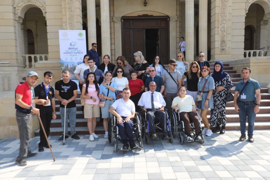 “Əlilliyi olan şəxslər üçün mədəni turların təşkili” layihəsi davam edir